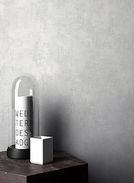 Newroom Vliestapete, Grau Tapete Uni Einfarbig günstig online kaufen