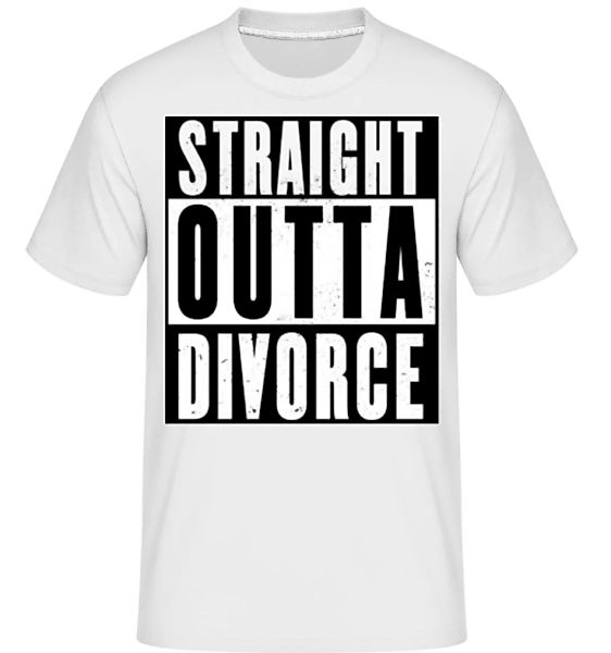 Straight Outta Divorce · Shirtinator Männer T-Shirt günstig online kaufen