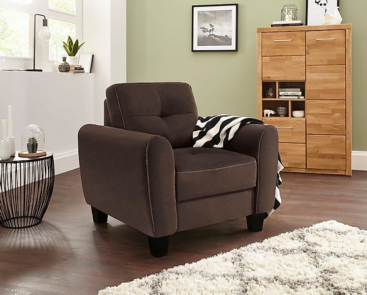 sit&more Sessel Varese, inklusive Federkern günstig online kaufen