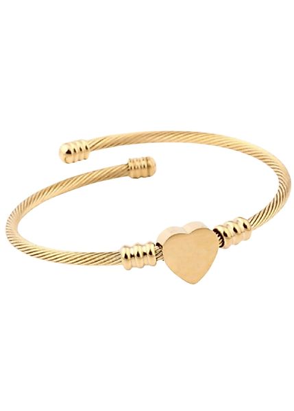 ENGELSINN Edelstahlarmband Heart hochwertiger, universell verstellbarer günstig online kaufen