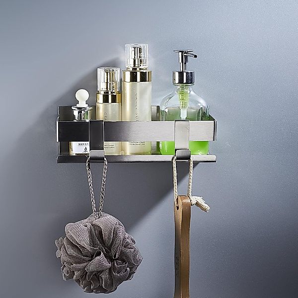 BlingBin Duschregal Edelstahl Badezimmer Aufbewahrungsregal mit günstig online kaufen
