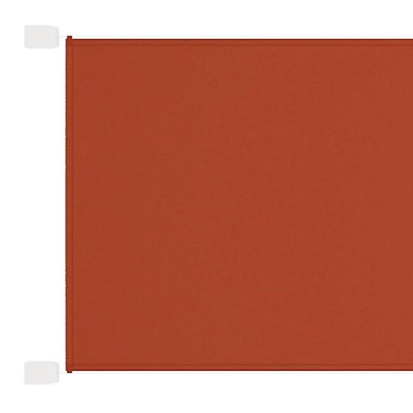 furnicato Senkrechtmarkise Terrakotta 100x1200 cm Oxford-Gewebe günstig online kaufen
