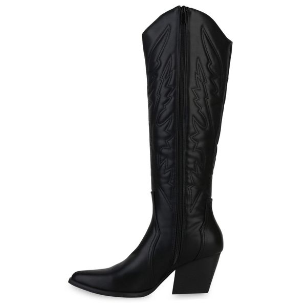 VAN HILL 839924 Cowboystiefel Damen Cowboystiefel günstig online kaufen