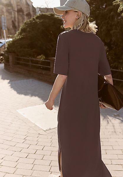 STREET ONE Midikleid Ohne Taschen mit Rundhalsausschnitt günstig online kaufen
