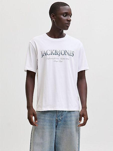 Jack & Jones Rundhalsshirt JJDEVIN DAYTONA PRINT TEE SS CREW NECK günstig online kaufen