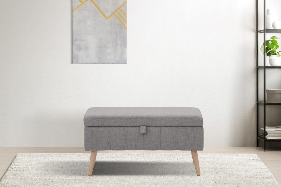 INOSIGN Truhenbank "AMIRA Sitzbank mit Stauraum, Maße B/T/H: 81/36/43 cm" m günstig online kaufen