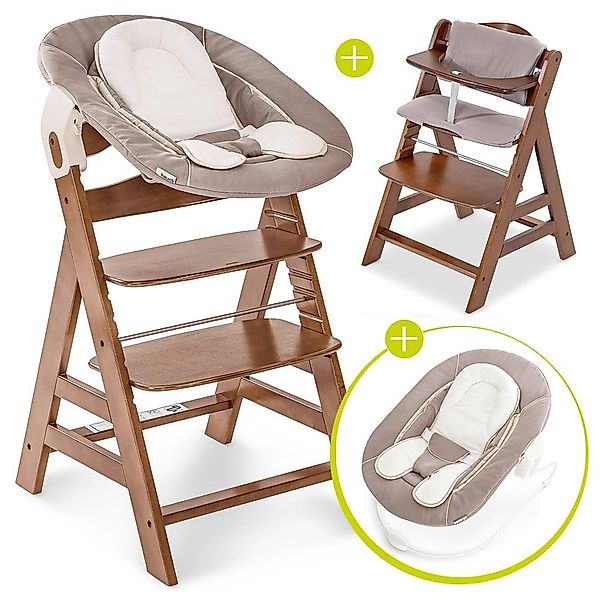 Hauck Hochstuhl Alpha Plus Walnut Newborn günstig online kaufen