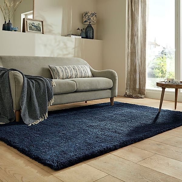 FLAIR RUGS Hochflor-Teppich Feather, rechteckig, Höhe: günstig online kaufen