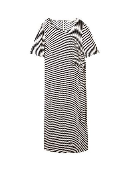 TOM TAILOR Jerseykleid striped dress with knot günstig online kaufen