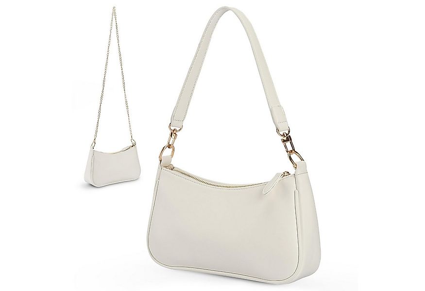 FOUORTUNATE-BEE Schultertasche Damen Handtasche mit abnehmbarer Kette und S günstig online kaufen