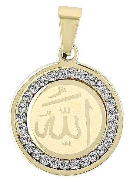 AKZENT Kettenanhänger Malik Edelstahl silber (Einzeln) günstig online kaufen