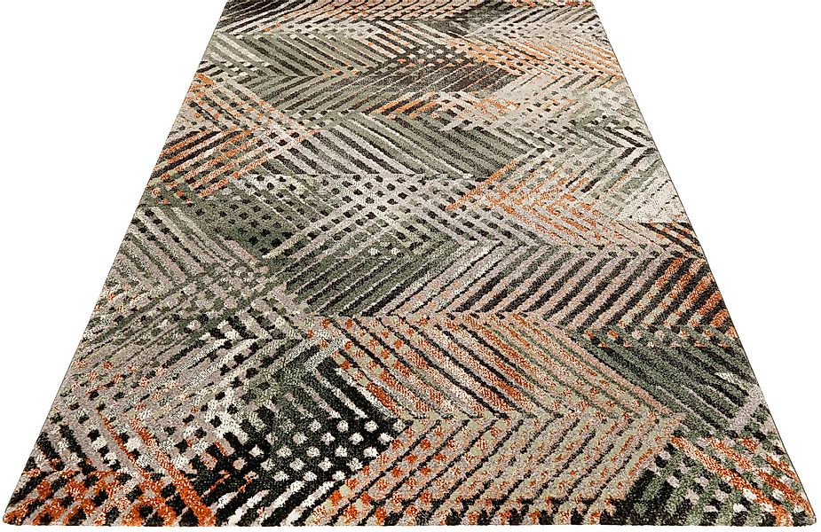 Esprit Teppich »Vario, ESP-40121«, rechteckig, 13 mm Höhe, Kurzflor, Geomet günstig online kaufen