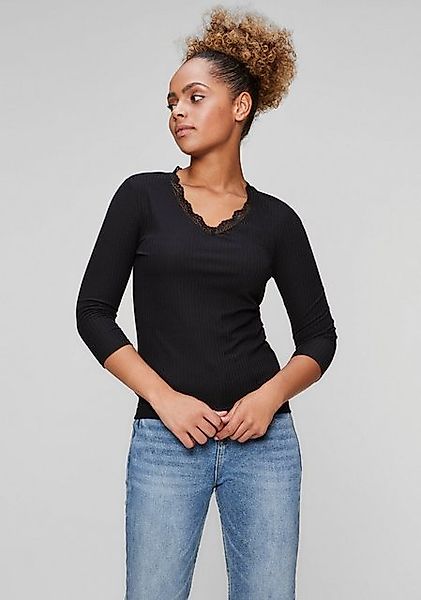 HaILY’S T-Shirt TP Lill (1-tlg) mit schönem Spitzenbesatz günstig online kaufen