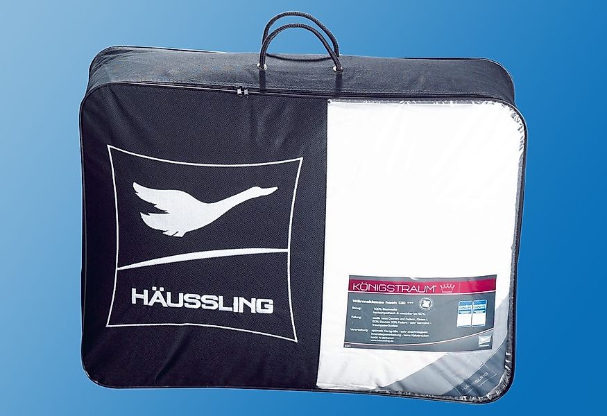 Haeussling Federkopfkissen Königstraum, Füllung: 70% oder günstig online kaufen