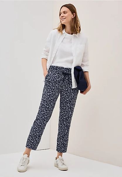 Gemusterte Loose Fit Hose günstig online kaufen