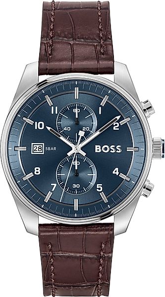 BOSS Chronograph SKYTRAVELLER 1514194, Quarzuhr, Armbanduhr, günstig online kaufen