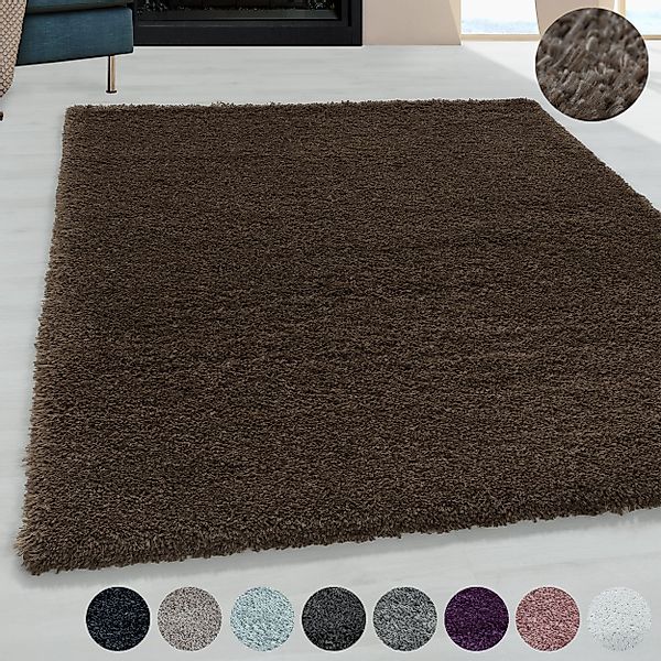 Ayyildiz Teppiche Hochflor-Teppich »FLUFFY 3500«, rechteckig, 50 mm Höhe, L günstig online kaufen
