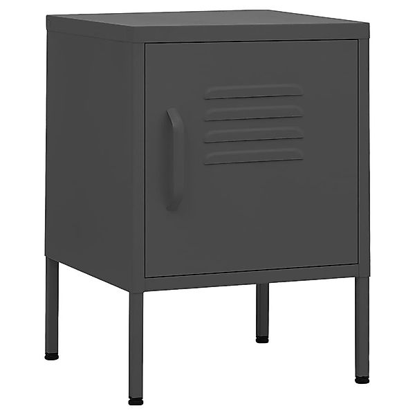vidaXL Nachttisch Nachttisch Anthrazit 35x35x51 cm günstig online kaufen