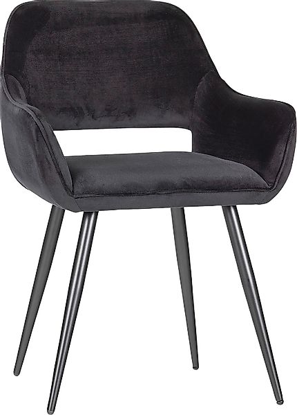 WOOOD Esszimmerstuhl "Jel" () 2 Stk.gepolstert, 4-Fuß-Gestell, H 80 cm x B günstig online kaufen