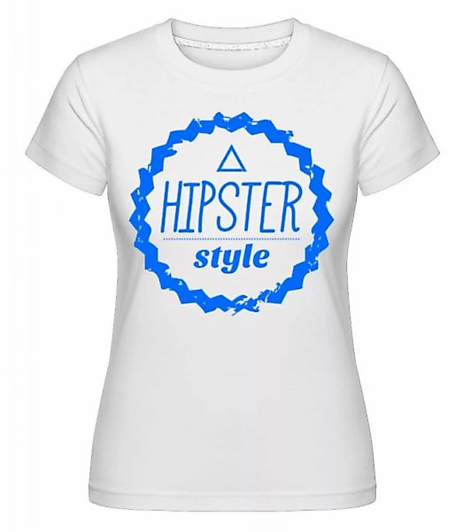 Hipster Style Logo · Shirtinator Frauen T-Shirt günstig online kaufen