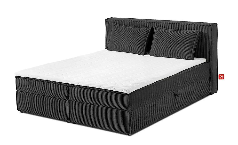 KONSIMO Boxbett  Roti ¦ grau ¦ Maße (cm): B: 165 H: 95 Betten > Polsterbett günstig online kaufen
