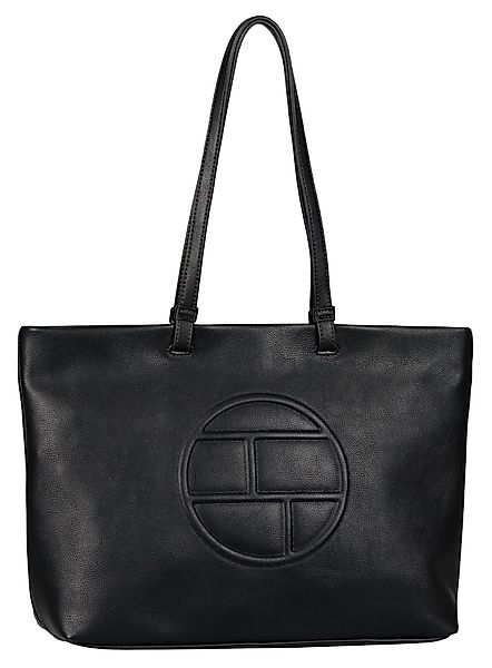 TOM TAILOR Shopper "Rosabel" aus weich genarbtem Lederimitat im cleanen mod günstig online kaufen