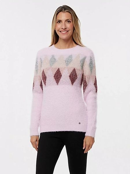 Christian Materne Strickpullover Sweater in Flausch-Lurexgarn günstig online kaufen