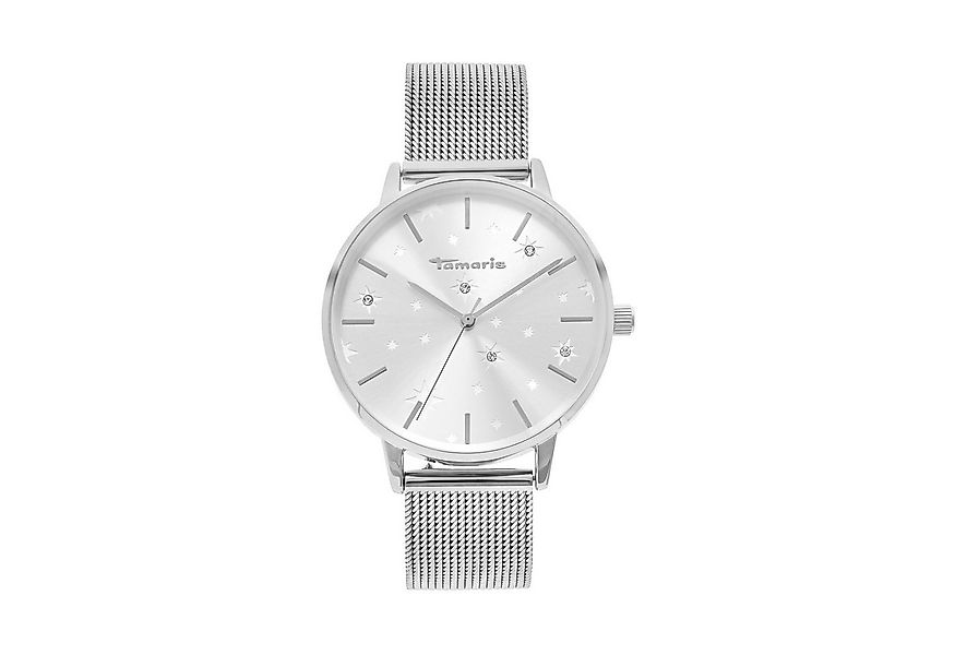 Tamaris Quarzuhr TT-0212-MQ, Armbanduhr, Damenuhr, Edelstahlarmband, analog günstig online kaufen