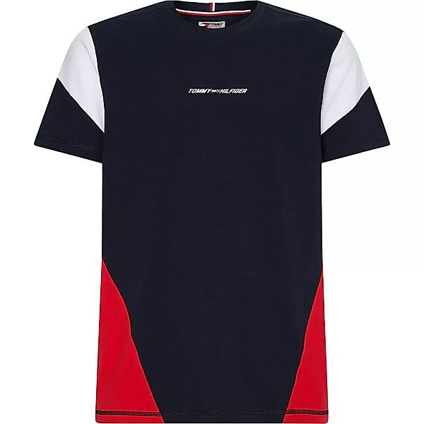 Tommy Hilfiger Sportswear Blocked Seasonal Kurzärmeliges T-shirt L Desert S günstig online kaufen