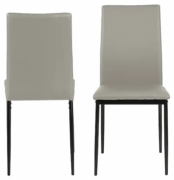 ACTONA GROUP Esszimmerstuhl »Demina«, (Set), 4 St., in Samtvelours oder Kun günstig online kaufen