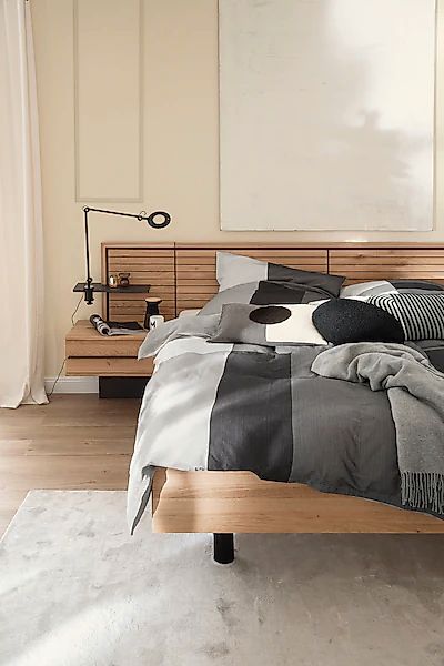 SCHÖNER WOHNEN-Kollektion Bettwäsche »Art«, aus beständigerer Baumwolle günstig online kaufen