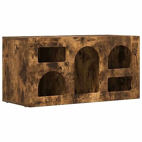vidaXL TV-Schränk Geräucherte Eiche 80 x 35 x 40 cm Holzwerkstoff 891279 günstig online kaufen