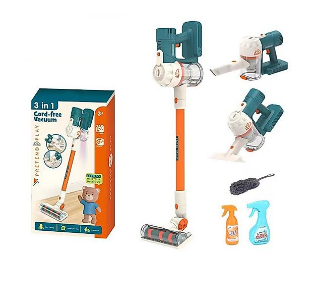CLTYQ Kinder-Staubsauger 3-in-1-Kinder-Staubsauger,Spielzeugstaubsauger für günstig online kaufen
