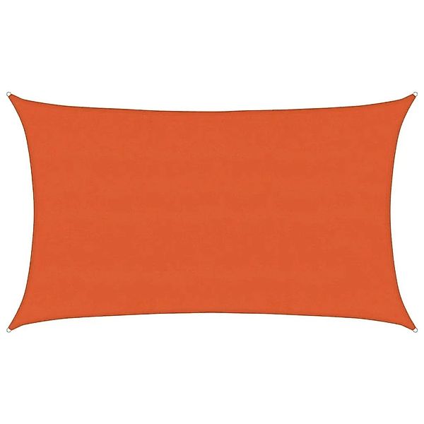 vidaXL Sonnensegel 160 g/m² Rechteckig Orange 5x8 m HDPE 311688 günstig online kaufen