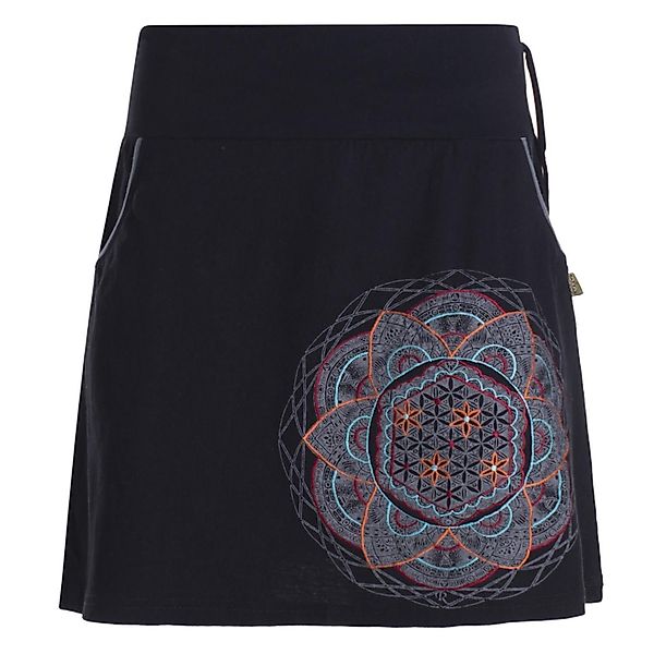 Vishes Minirock Kurzer Damen Baumwoll-Rock Taschen-Rock günstig online kaufen