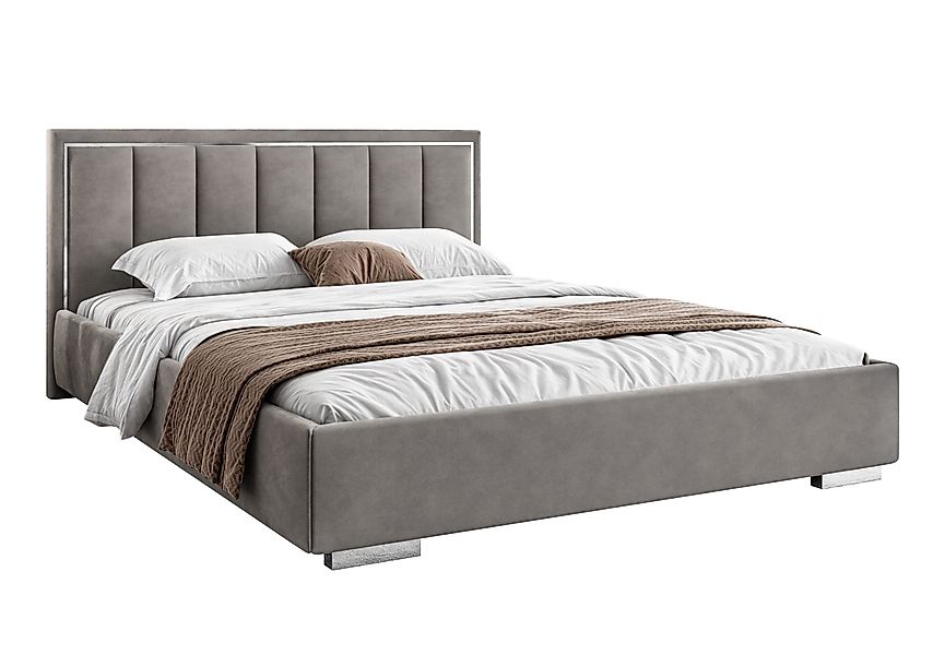 Lookway Polsterbett AURELIA SILVER mit Bettkasten, günstig online kaufen