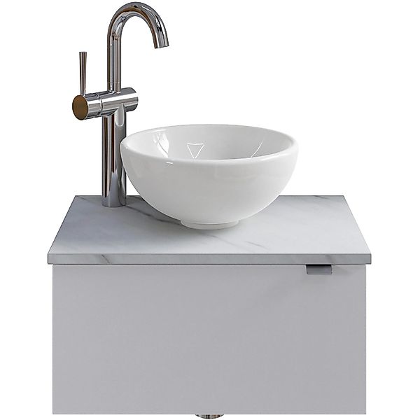 Pelipal Einzelwaschtisch Serie 6915 51 cm Weiß mit Softclose günstig online kaufen