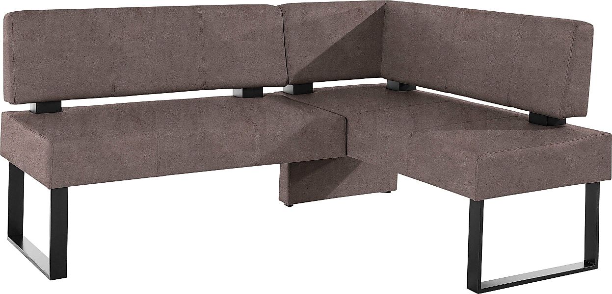 Home affaire Eckbank "Oliver mit Metallgestell, Küchenbank" verschiedene Be günstig online kaufen