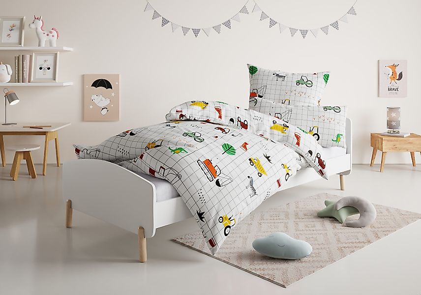 Lüttenhütt Kinderbettwäsche CUDDLEE, Renforcé, 2 teilig, günstig online kaufen
