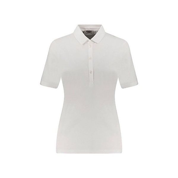 MAERZ Muenchen Langarm-Poloshirt Poloshirt langarm für Damen in weiß (1-tlg günstig online kaufen