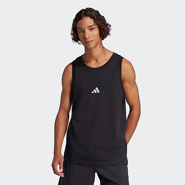 adidas Sportswear "M SL TANK" ohne Verschluss, aus Baumwolle, mit Rundhalsa günstig online kaufen