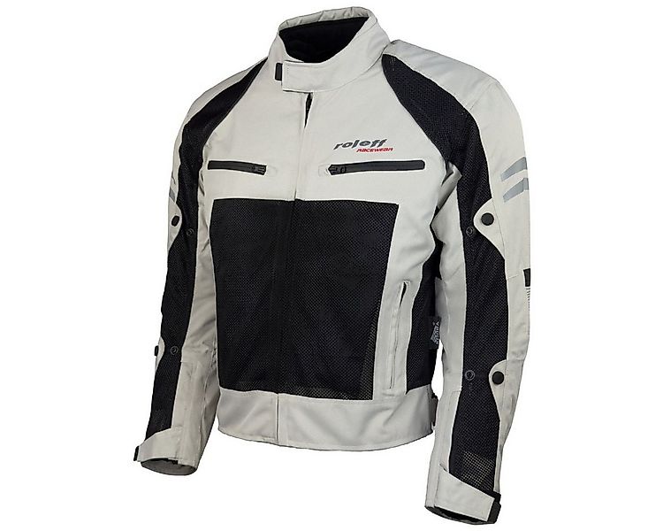 roleff Motorradjacke RO614 Mesh - Helle, atmungsaktive Jacke mit Klimamembr günstig online kaufen