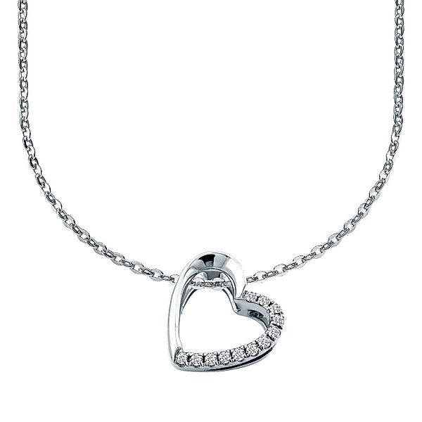 Adam & Eve Collier Halskette 0,07ct günstig online kaufen