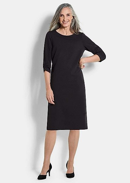 GOLDNER Etuikleid Jerseykleid mit Krepp-Qualität Midikleid mit Rundhals, Kn günstig online kaufen