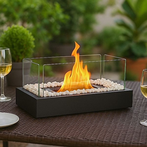 ZMH Tischfeuer Ethanol Tischfeuerstelle Tischkamin Bioethanol günstig online kaufen