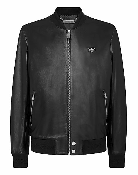 PHILIPP PLEIN Lederjacke "Iconic Plein" günstig online kaufen