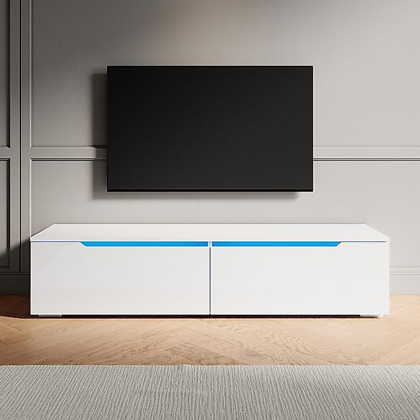 SONNI Lowboard TV Lowboard Hängend Hochglanz günstig online kaufen