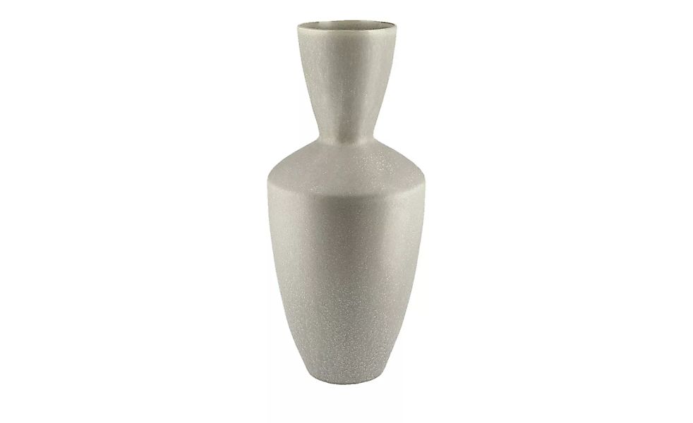 Vase - grau - Steinzeug - 45,5 cm - Dekoration > Vasen - Möbel Kraft günstig online kaufen