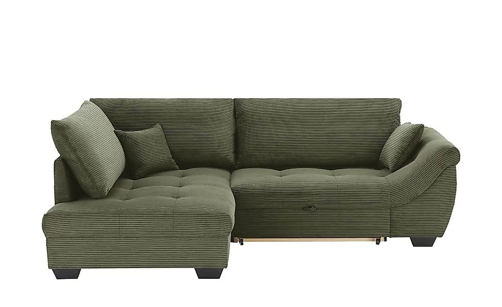 bobb Ecksofa  Krissy ¦ grün ¦ Maße (cm): B: 251 H: 88 T: 190.0 Polstermöbel günstig online kaufen