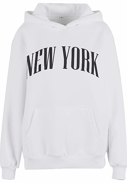 Miss Tee Kapuzensweatshirt "Miss Tee New York Ladies Fluffy Hoody" günstig online kaufen